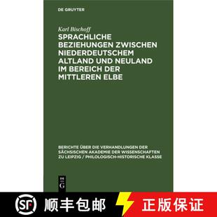 【3-4周达】精装 Sprachliche Beziehungen zwischen Niederdeutschem Altland und Neuland im Bereich der M... [9783112482858]