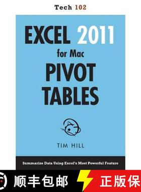 【3-4周达】Excel 2011 for Mac Pivot Tables (Tech 102) [9781937842031]