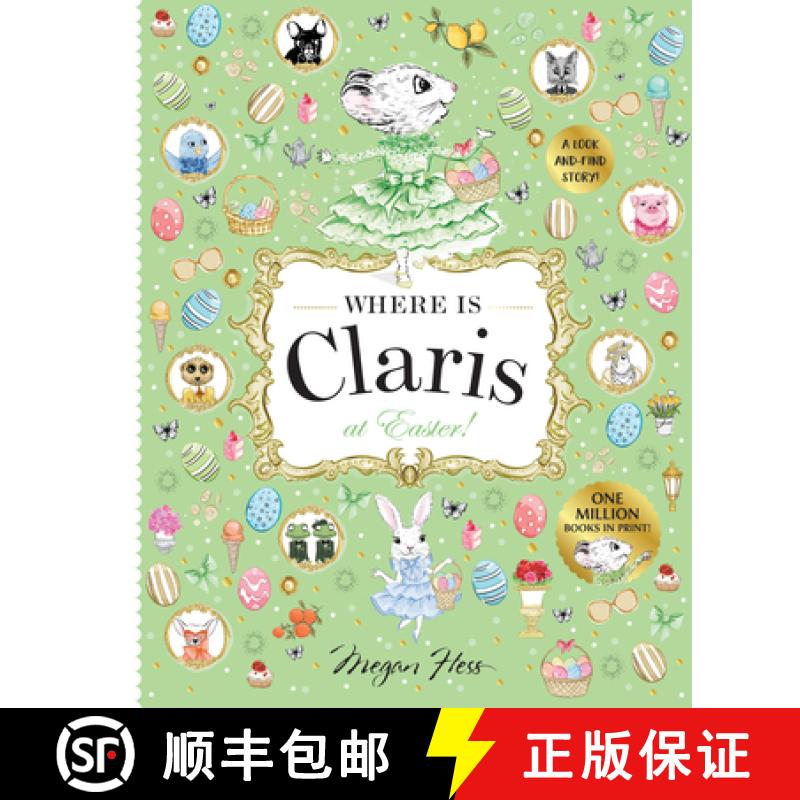 【3-4周达】Where Is Claris at Easter!: Claris: A Look-And-Find Story! [9781761215247]