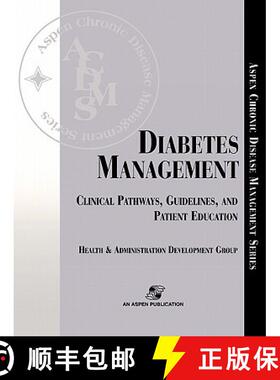 【3-4周达】Diabetes Management: Clinical Pathways, Guidelines, and Patient Education: . [9780834217034]