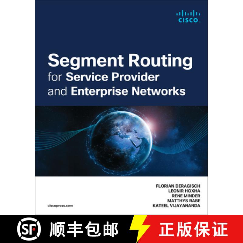 【3-4周达】Segment Routing for Service Providers and Enterprise Networks [9780138230937]