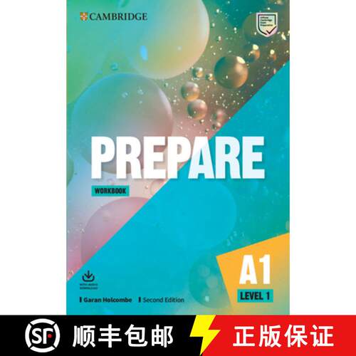 预订 剑桥考试2020 练习册带下载音频级别1 Prepare Level 1 Workbook with Audio Download [9781108380928]