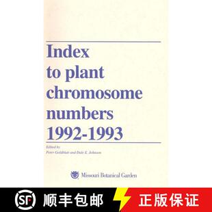 预订 Index to Plant Chromosome Numbers, 1992-1993 [9780915279388]