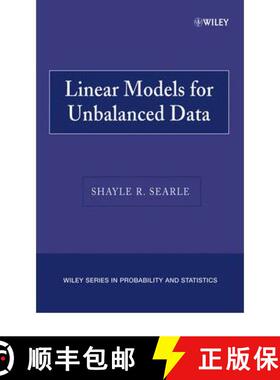 【3-4周达】Linear Models For Unbalanced Data [Wiley统计学] [9780470040041]
