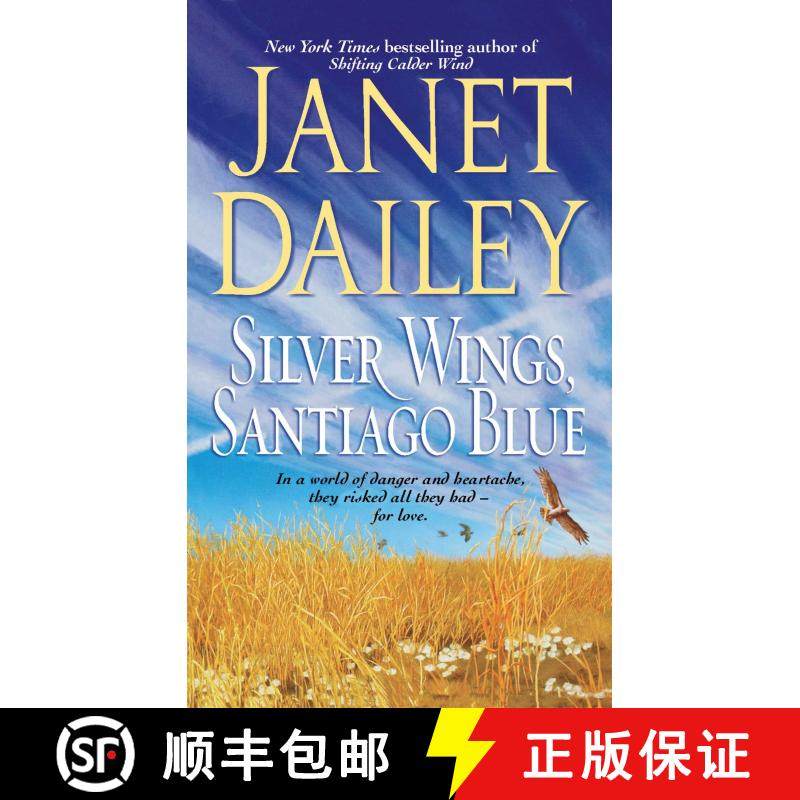 【3-4周达】Silver Wings, Santiago Blue [9781416588849]