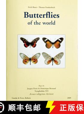 预订 Butterflies of the World, Part 31: Nymphalidae XVI. Acraea, Subgenus Actinote [9783937783390]