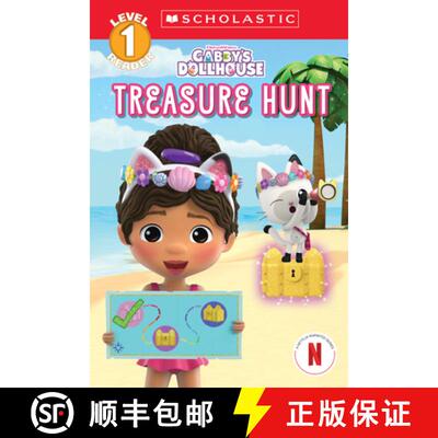 【3-4周达】Treasure Hunt (Gabby's Dollhouse: Scholastic Reader, Level 1 #3) [9781339016504]