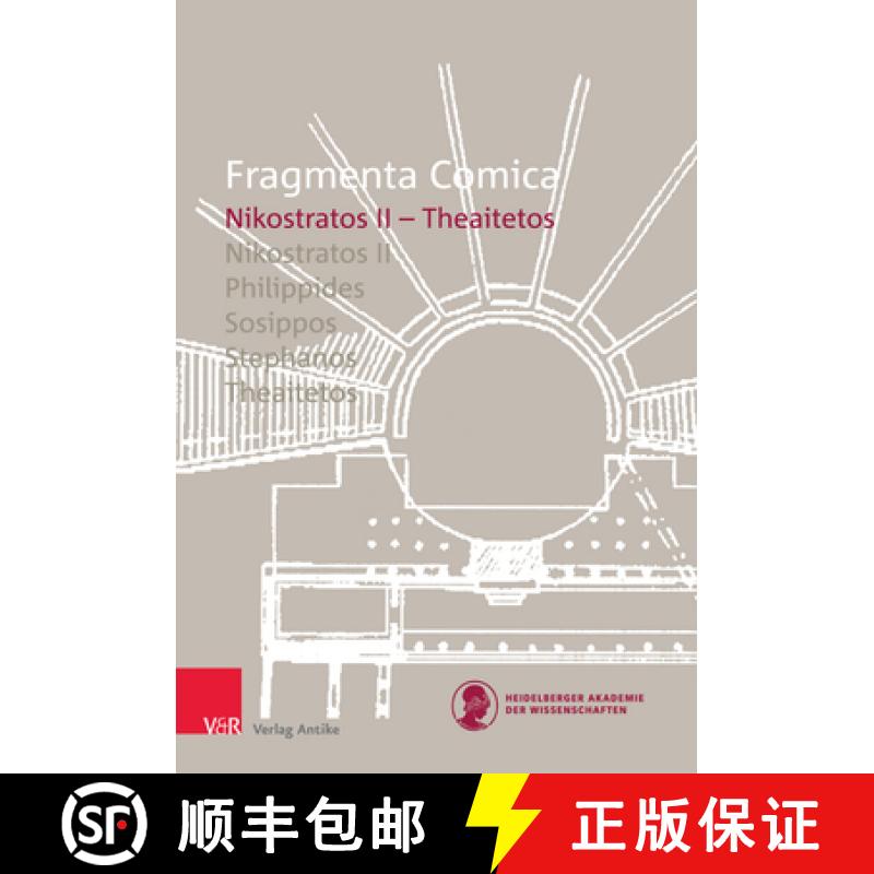 【3-4周达】Fragmenta Comica (22.2): Nikostratos II - Theaitetos [9783949189272]