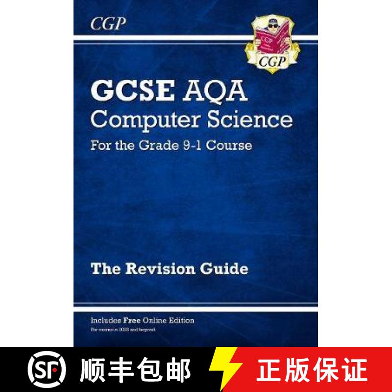 【2-3周达】New GCSE Computer Science AQA Revision Guide includes Online Edition, Videos & Quizzes [9781789086096]
