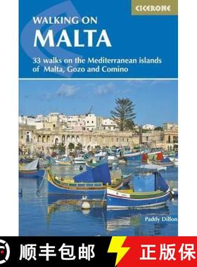 【3-4周达】Walking on Malta: 33 walks on the Mediterranean islands of Malta, Gozo and Comino [9781852848224]