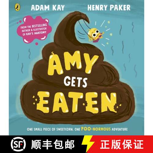【3-4周达】Amy Gets Eaten : The laugh-out-loud picture book from bestselling Adam Kay and Henry Paker [9780241585900]