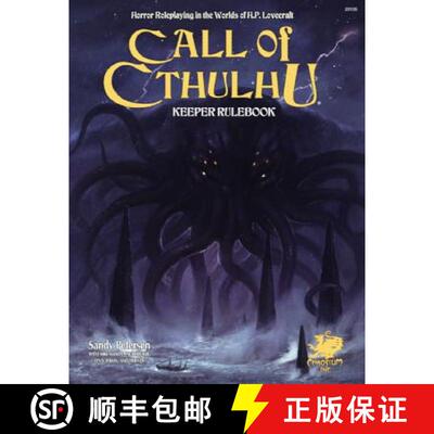 【3-4周达】精装 Call of Cthulhu Keeper Rulebook - Revised Seventh Edition: Horror Roleplaying in the ... [9781568824307]