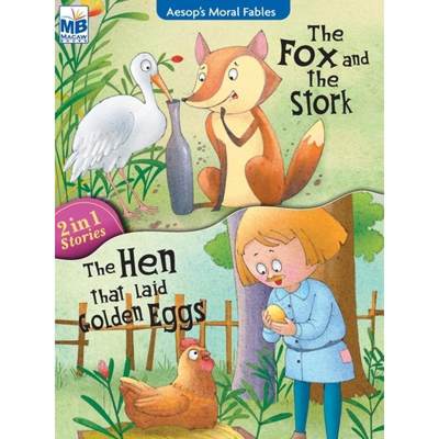 【4周达】Aesop Moral Fables : Fox Stork AND Goose [9781640358584]