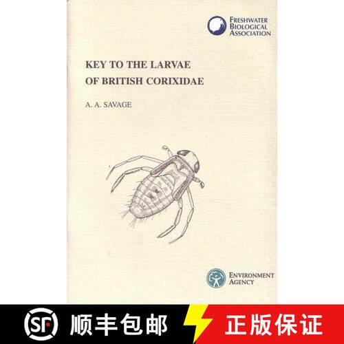 【3-4周达】Key to the Larvae of British Corixidae [9780900386619]