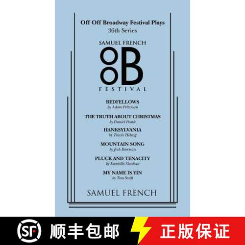 【3-4周达】Off Off Broadway Festival Plays, 36th Series [9780573700200]