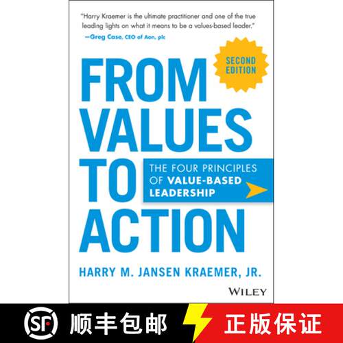 【3-4周达】精装 From Values to Action: The Four Principles of Valu es-Based Leadership, 2nd Edition [9781394328093]