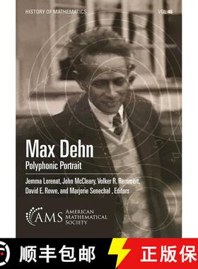 【3-4周达】Max Dehn: Polyphonic Portrait [9781470461065]
