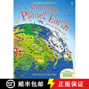 See 9780746087541 Series Usborne 4周达 Flap Planet Inside Board Earth Book