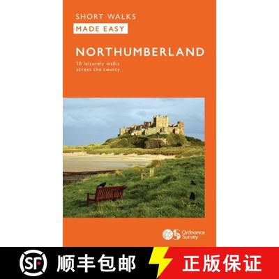 【3-4周达】Northumberland: 10 Leisurely Walks [9780319092309]