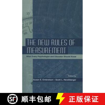 【3-4周达】The New Rules of Measurement: What Every Psychologist and Educator Should Know [9781138003019]
