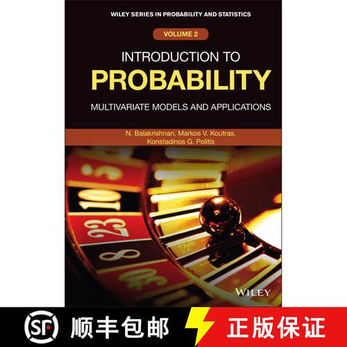 【3-4周达】精装 Introduction To Probability: Multivariate Models And Applications, Volume Two [Wiley... [9781118123331]