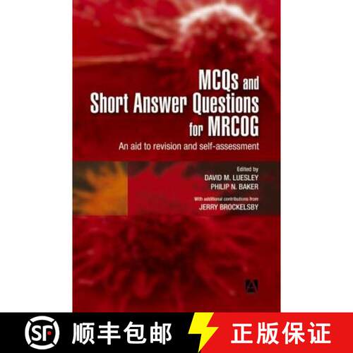 【3-4周达】McQs and Short Answer Questions for Mrcog: An Aid to Revision and Self-Assessment [9780340808740]