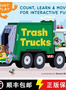 【3-4周达】Point & Play: Trash Trucks: Count, Learn, and MOVE for Interactive Fun [9798217151325]