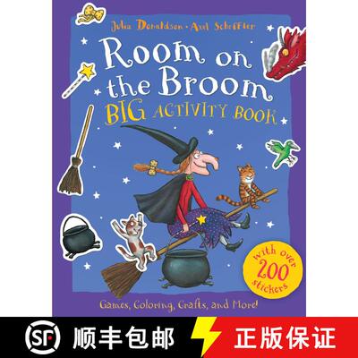 【3-4周达】Room on the Broom Big Activity Book [9780448489445]