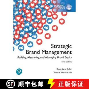 【3-4周达】Strategic Brand Management: Building, Measuring, and Managing Brand Equity, Global Edition [9781292314969]