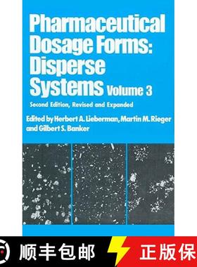 【3-4周达】Pharmaceutical Dosage Forms: Disperse Systems [9780824798420]