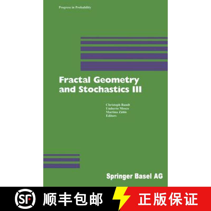 【3-4周达】Fractal Geometry and Stochastics III [9783034896122]