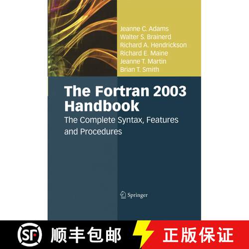 【3-4周达】The Fortran 2003 Handbook : The Complete Syntax, Features and Procedures [9781447159421]