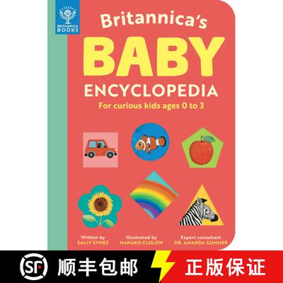 【3-4周达】精装 Baby's Encyclopedia Britannica: Anatomy to Zoology, If You're Under Three [9781913750800]