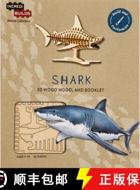 【3-4周达】IncrediBuilds Animal Collection: Shark [9781682981399]