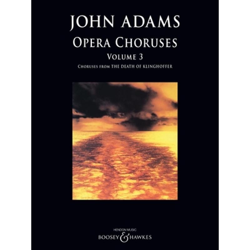 预订 john adams: opera choruses - volume 3 [9781705110706]