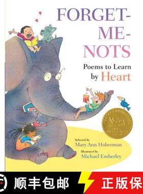 【3-4周达】Forget-Me-Nots: Poems to Learn by Heart [9780316129473]