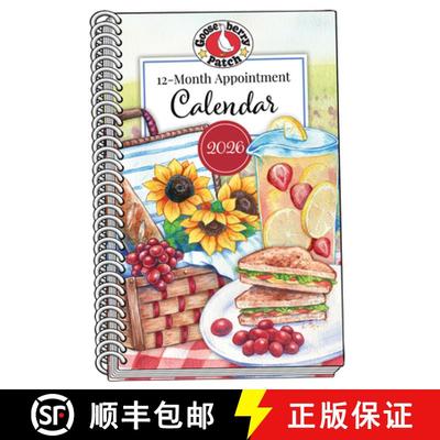 【3-4周达】2026 Gooseberry Patch Appointment Calendar [9781620935934]