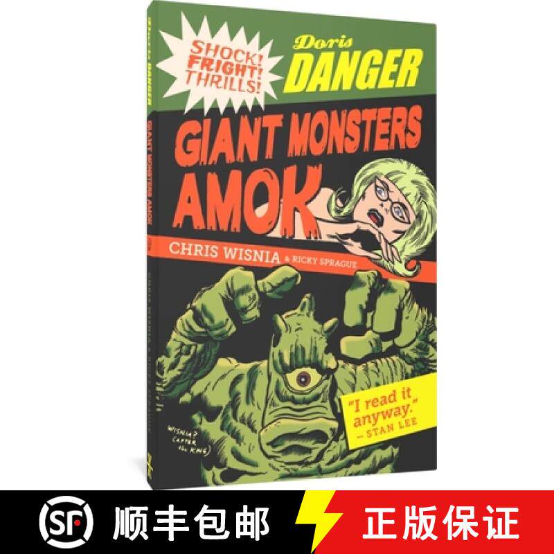 【3-4周达】Doris Danger: Giant Monsters Amok [9781683967897]