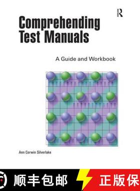 【3-4周达】Comprehending Test Manuals : A Guide and Workbook [9781884585128]