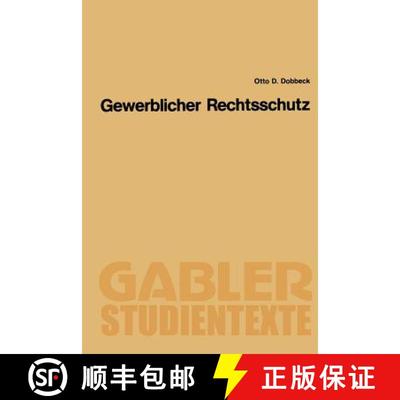 【3-4周达】Gewerblicher Rechtsschutz [9783409001847]