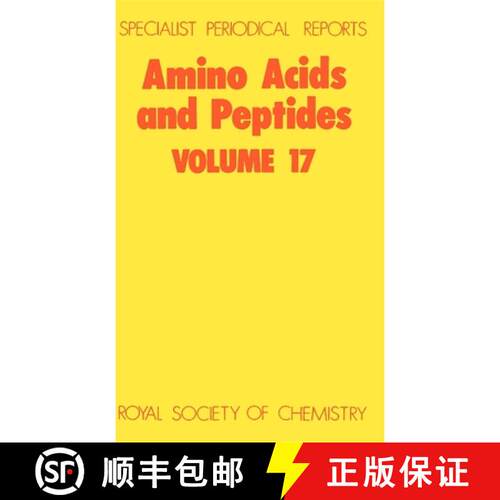 【3-4周达】精装 Amino Acids and Peptides : Volume 17 [9780851861548]