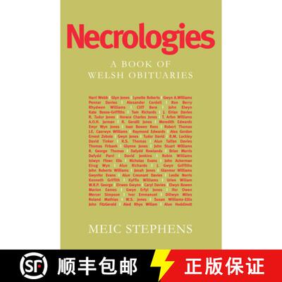 【3-4周达】Necrologies : A Book of Welsh Obituaries [9781854114761]