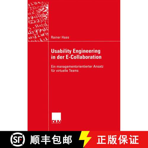 【3-4周达】Usability Engineering in der E-Collaboration : Ein managementorientierter Ansatz für virt... [9783824421756]