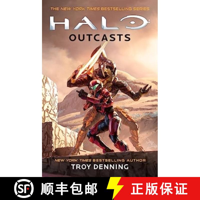 【3-4周达】Halo: Outcasts [9781803367507]