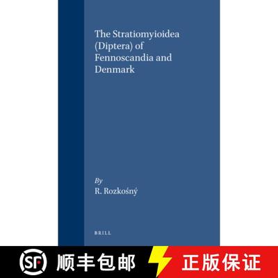 预订 The Stratiomyioidea (Diptera) of Fennoscandia and Denmark [9788787491006]