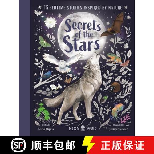 【3-4周达】Secrets of the Stars: 15 Bedtime Stories Inspired by Nature [9781684494514]