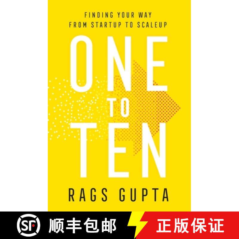 【3-4周达】One to Ten: Finding Your Way from Startup to Scaleup [9781544522852]