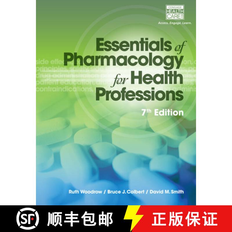 【2-3周达】Study Guide for Woodrow/Colbert/Smith's Essentials of Pharmacology for Health Professions,... [9781285077901]