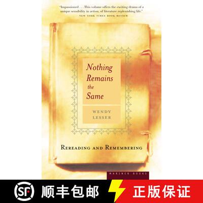 【3-4周达】Nothing Remains The Same: Rereading and Remembering [9780618340811]