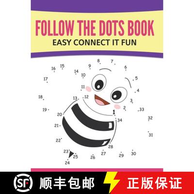 【3-4周达】Follow The Dots Book Easy Connect It Fun [9798869458940]
